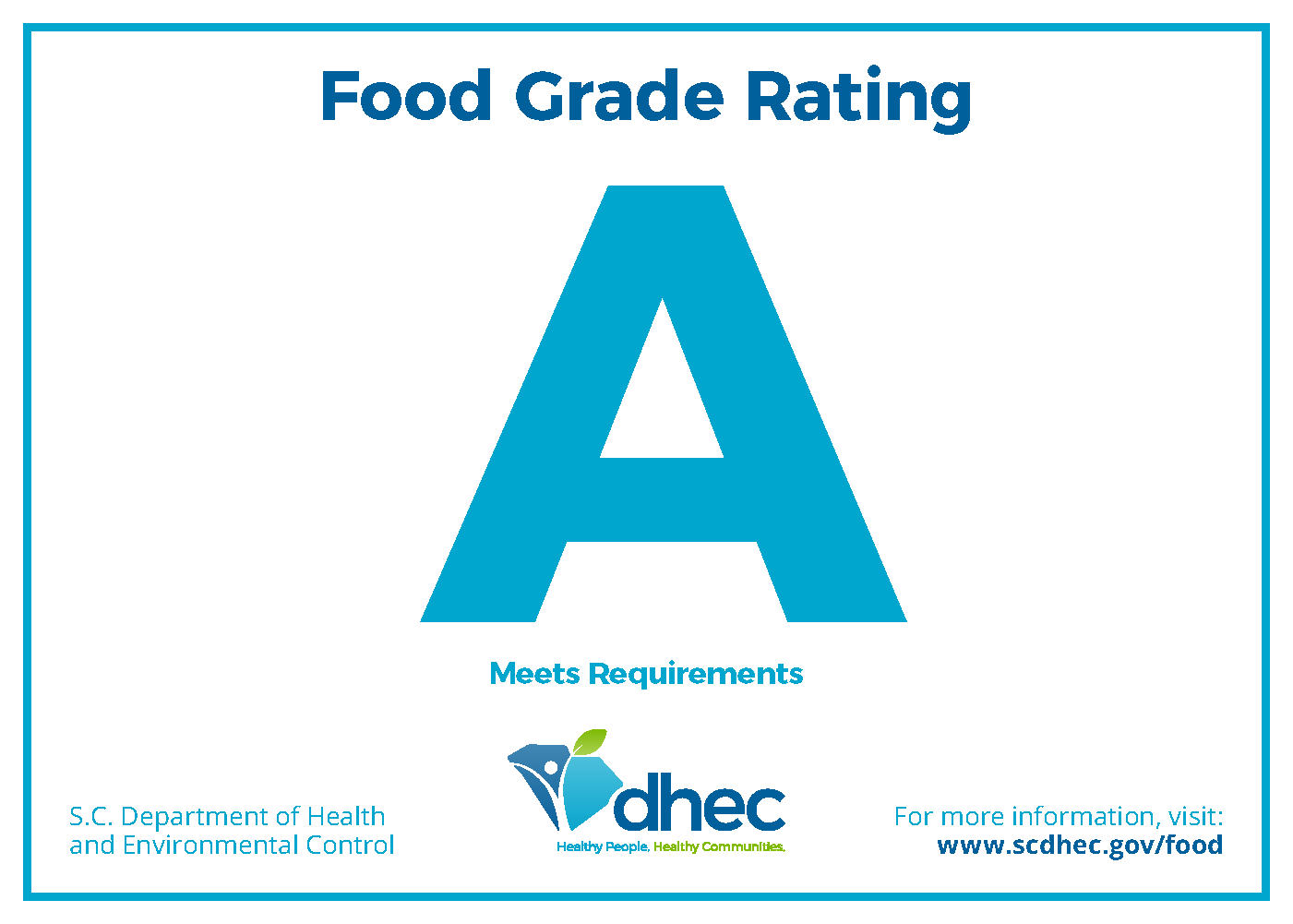 image of Grade A rating
